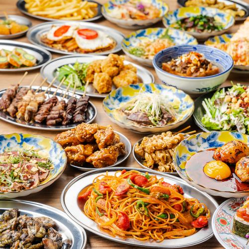 Unbeatable prices! Food and drinks from 2500 yen.