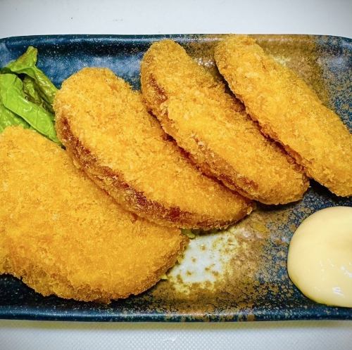 老舗のハムカツ