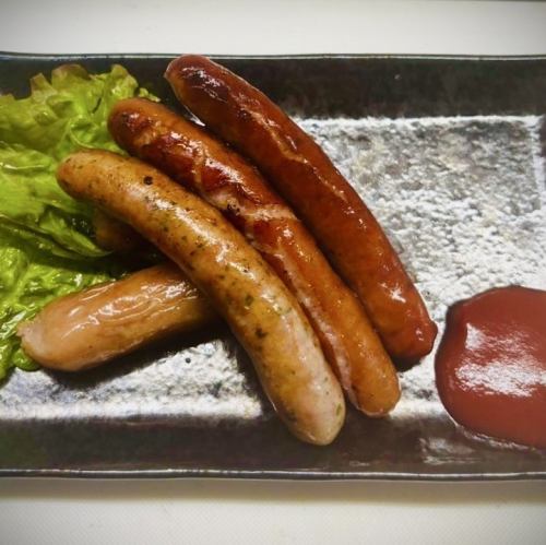 禁断のソーセージ盛り合わせ