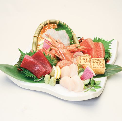旬の刺身盛合せ 1人前