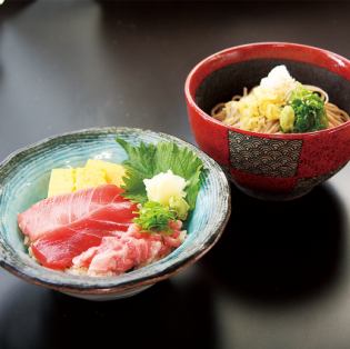 《温/冷》蕎麦と選べるご飯セット