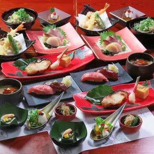 生本鮪鮨と旬魚の西京焼を味わう【藤】会食 料理のみ5000円