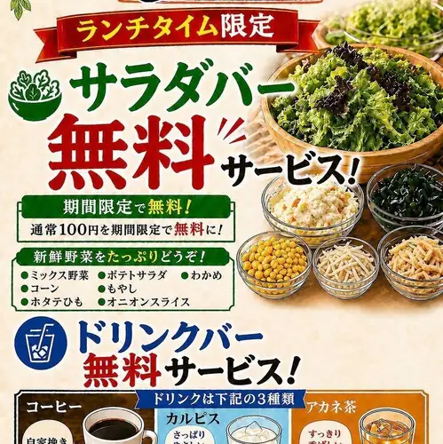 ランチタイム!限定企画