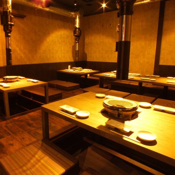 [Private room available] For a banquet room ♪ The room in the back is a spacious moat that can accommodate up to 30 people! The banquet is OK until 3 pm!