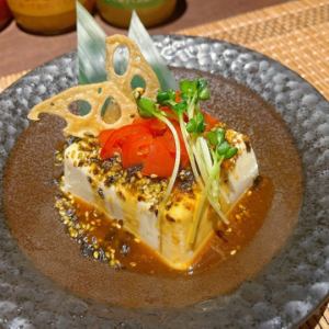 韓国風ピリ辛冷奴