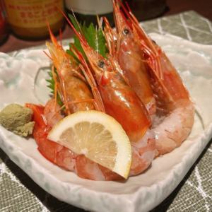 赤海老のお刺身