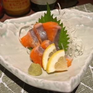 サーモンのお刺身