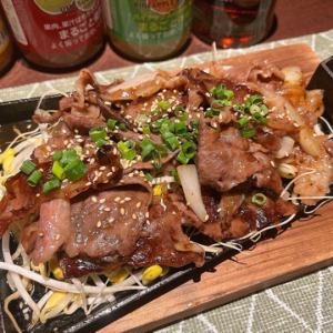 鍬焼き牛焼韓国風味