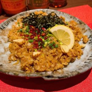 焦しガーリックライス