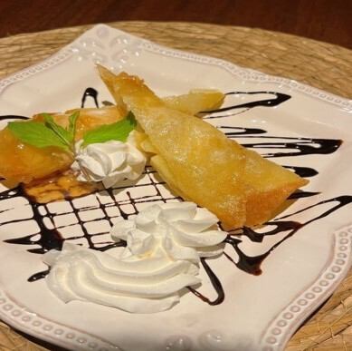 春巻愛する熱々アップルシナモン