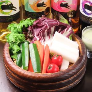 新鮮野菜のバーニャカウダー