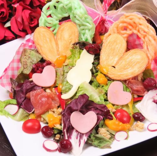 猫丸ブーケサラダ