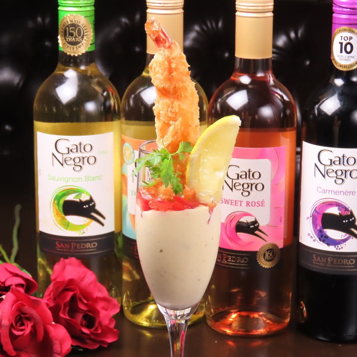 飲み放題付きコースを複数ご用意しております。