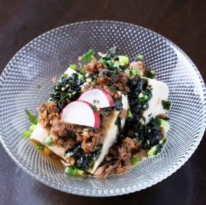 韓国風ピリ辛冷奴