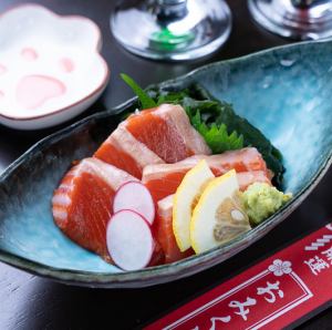 サーモンのお刺身