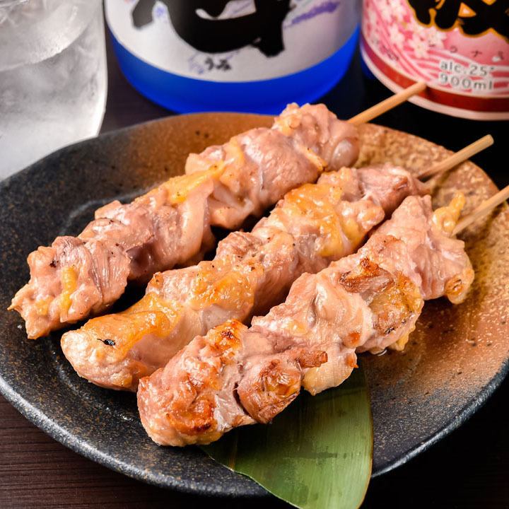 [Local chicken / yakitori] We are proud of our water-cooked and skewered chicken made with Hakata Jidori!