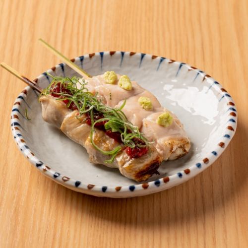 【鶏串(塩・タレ)】 ささみ串