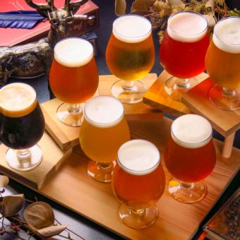 【8種精釀啤酒2小時暢飲】還有用搖酒器調製的短雞尾酒2,700日元→2,500日元