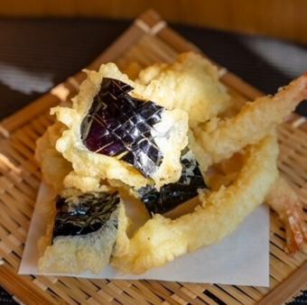 Tempura set menu