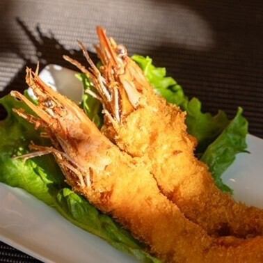 特大海老フライ定食