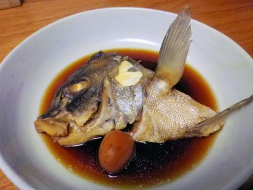 本日の煮魚(写真はこしょう鯛)