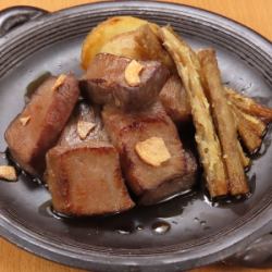 鴨陶板焼き