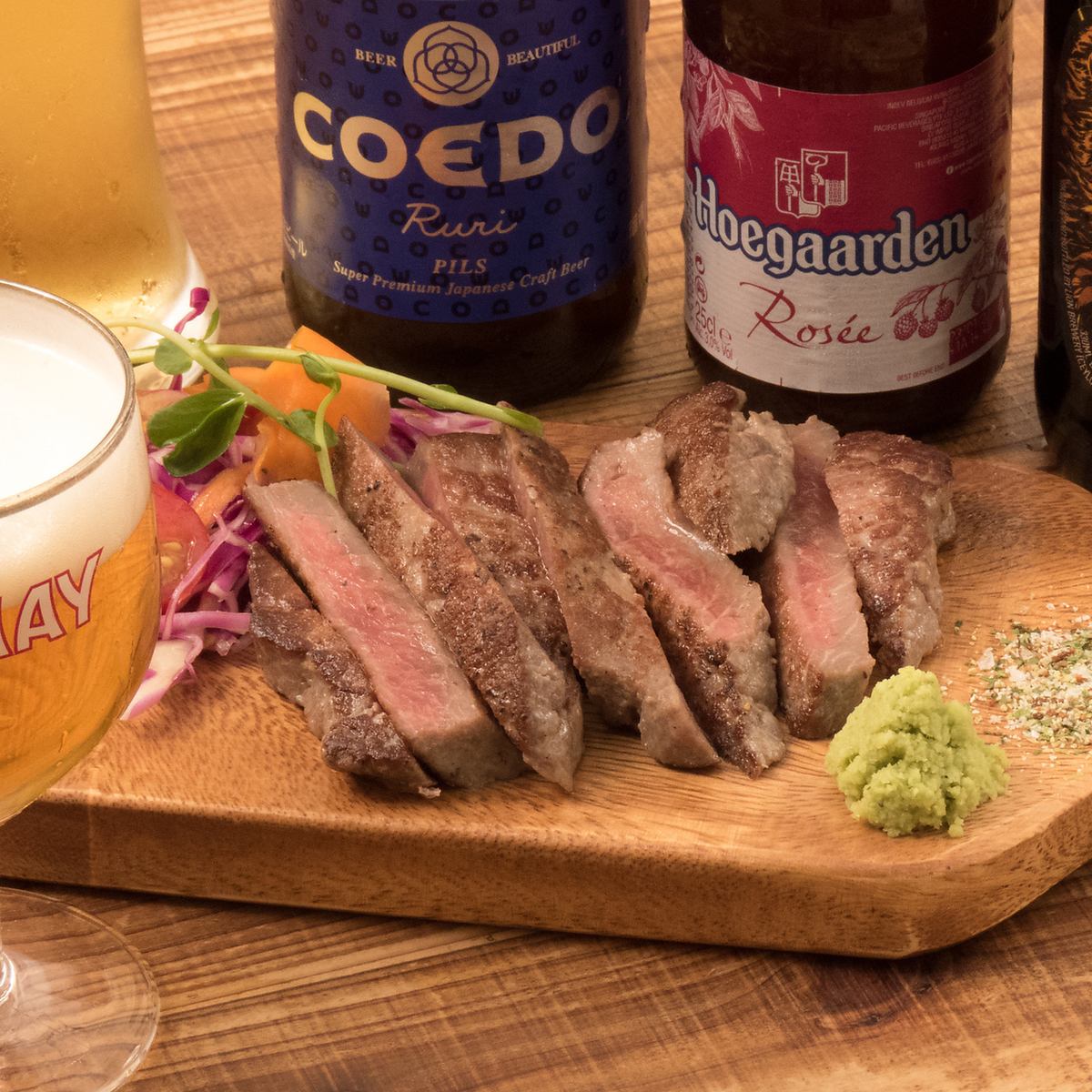 We are proud of meat and craft beer ♪ We have a wide range of meat dishes ◎