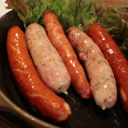 Assortment of 4 sausages
