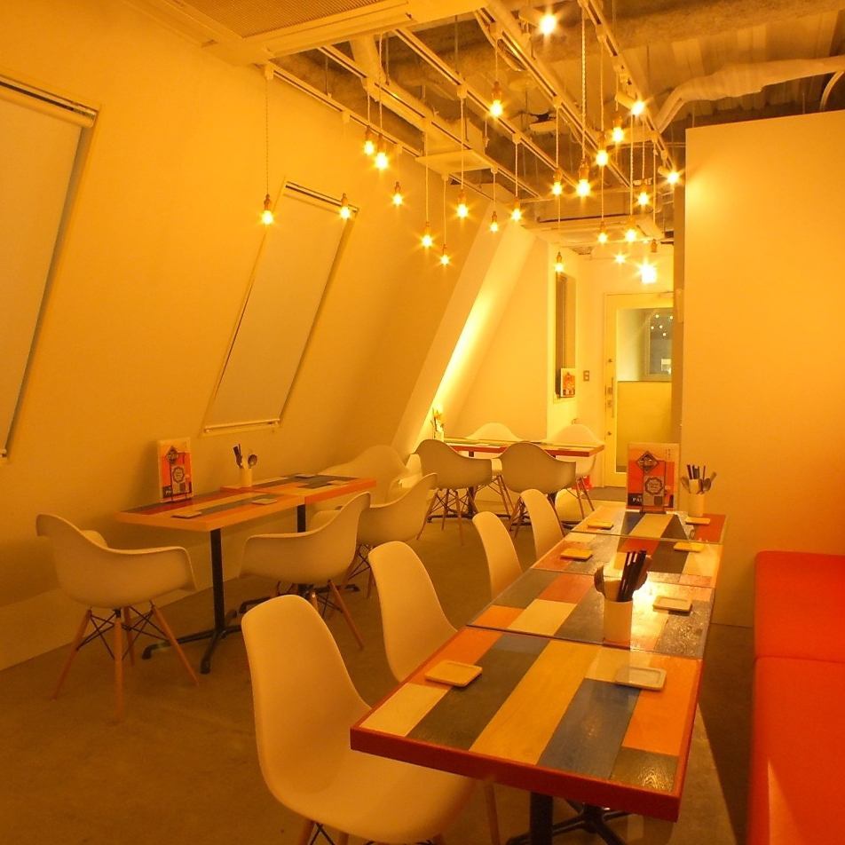 Perfect for a date or girls' night out ◎Enjoy your meal in our carefully designed interior.