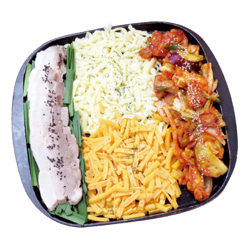 熟成サムギョプサル＆チーズダッカルビ