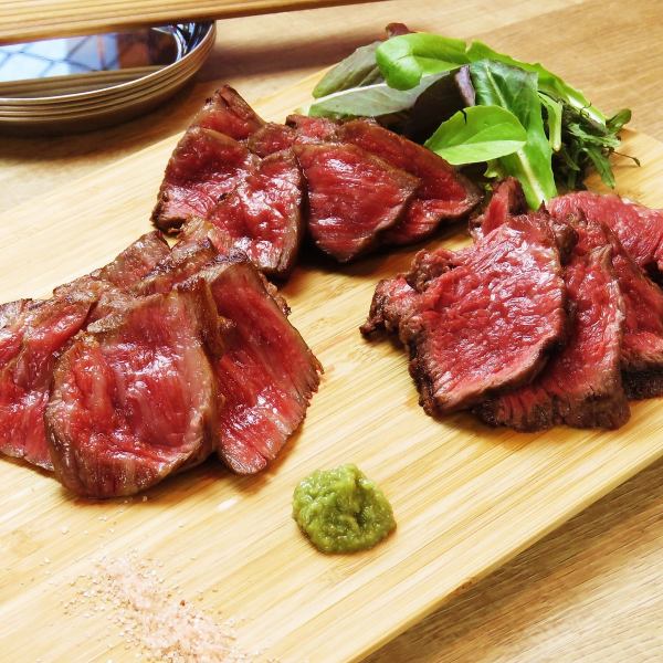 2 most popular !! [Charcoal-grilled Japanese black beef]
