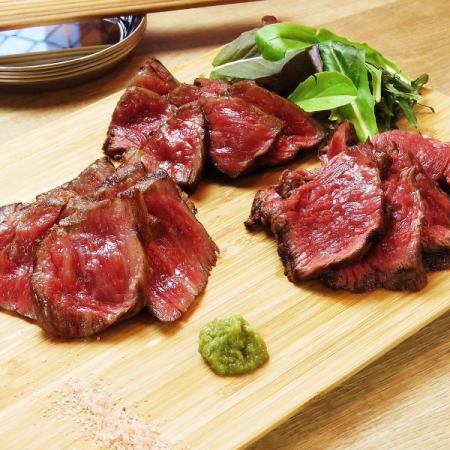 <1,000 yen discount for reservations made the day before> [Kuroge Wagyu beef and farm-direct oysters] Course with 9 dishes and all-you-can-drink 7,980 yen → 6,980 yen