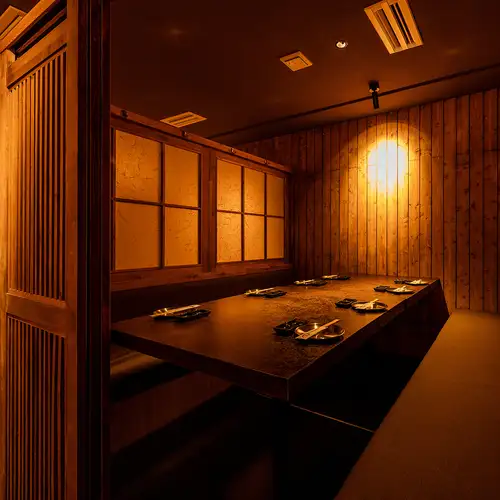 寛げる個室居酒屋