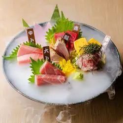 Assortment of 5 types of premium bluefin tuna (serves 2)
