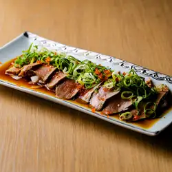 Bluefin tuna brain tataki