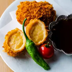 Crab miso cream croquettes