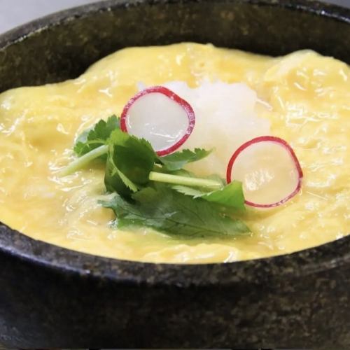 Hashigo's specialty stone-grilled omelet