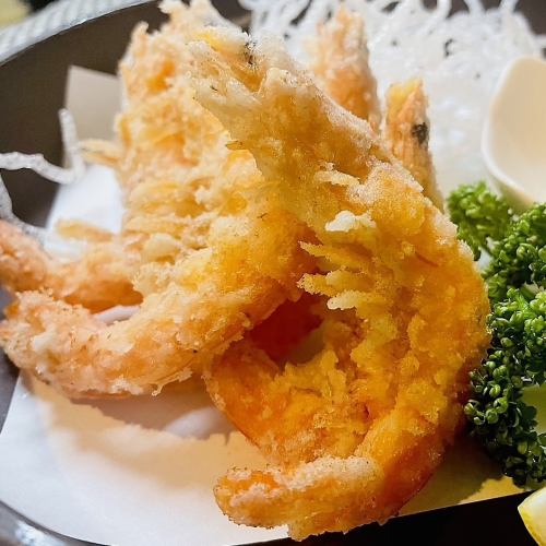 Deep fried soft shrimp