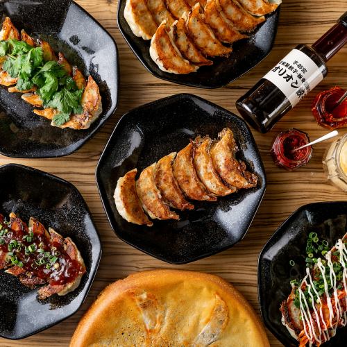 様々な種類の餃子をご用意