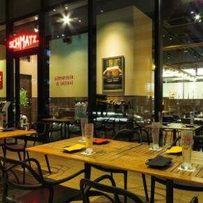 海風が心地いい開放的な空間