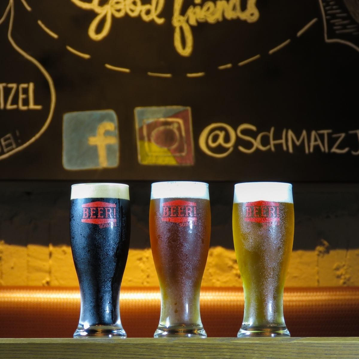 ドイツ産のクラフトビールをお楽しみいただけます!
