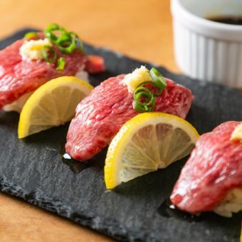[Welcome and farewell party course] "Exquisite! Kuroge Wagyu beef sushi course" 10 dishes including steak 5,150 yen → 4,150 yen