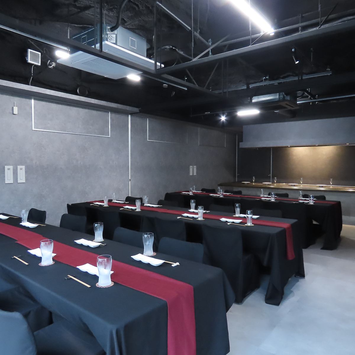 大人数でも対応可能！貸切宴会お受けいたします。