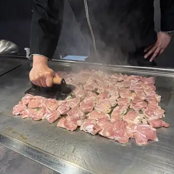 【120飲み放題付】「夏の今治鉄板焼き」焼き鳥コース　6000円