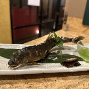 鮎の塩焼き