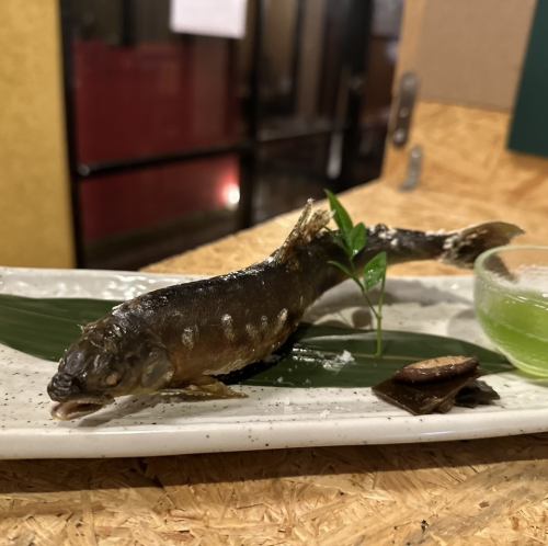 鮎の塩焼き