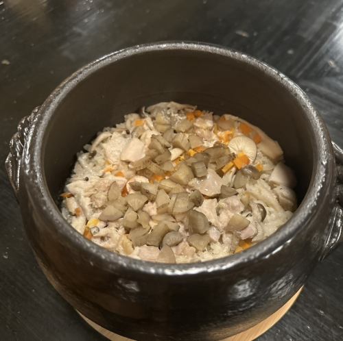 土鍋ごはん鶏ごぼう