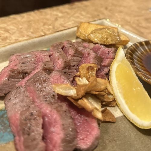 ふつうの牛ステーキ