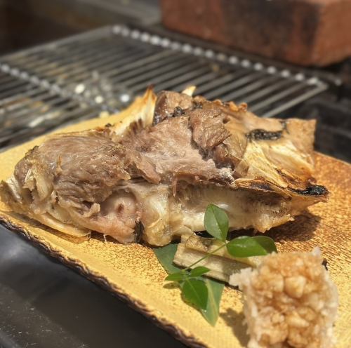 県産本鮪のカマ焼き