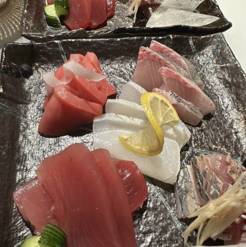 本日の刺し盛り(1人前)